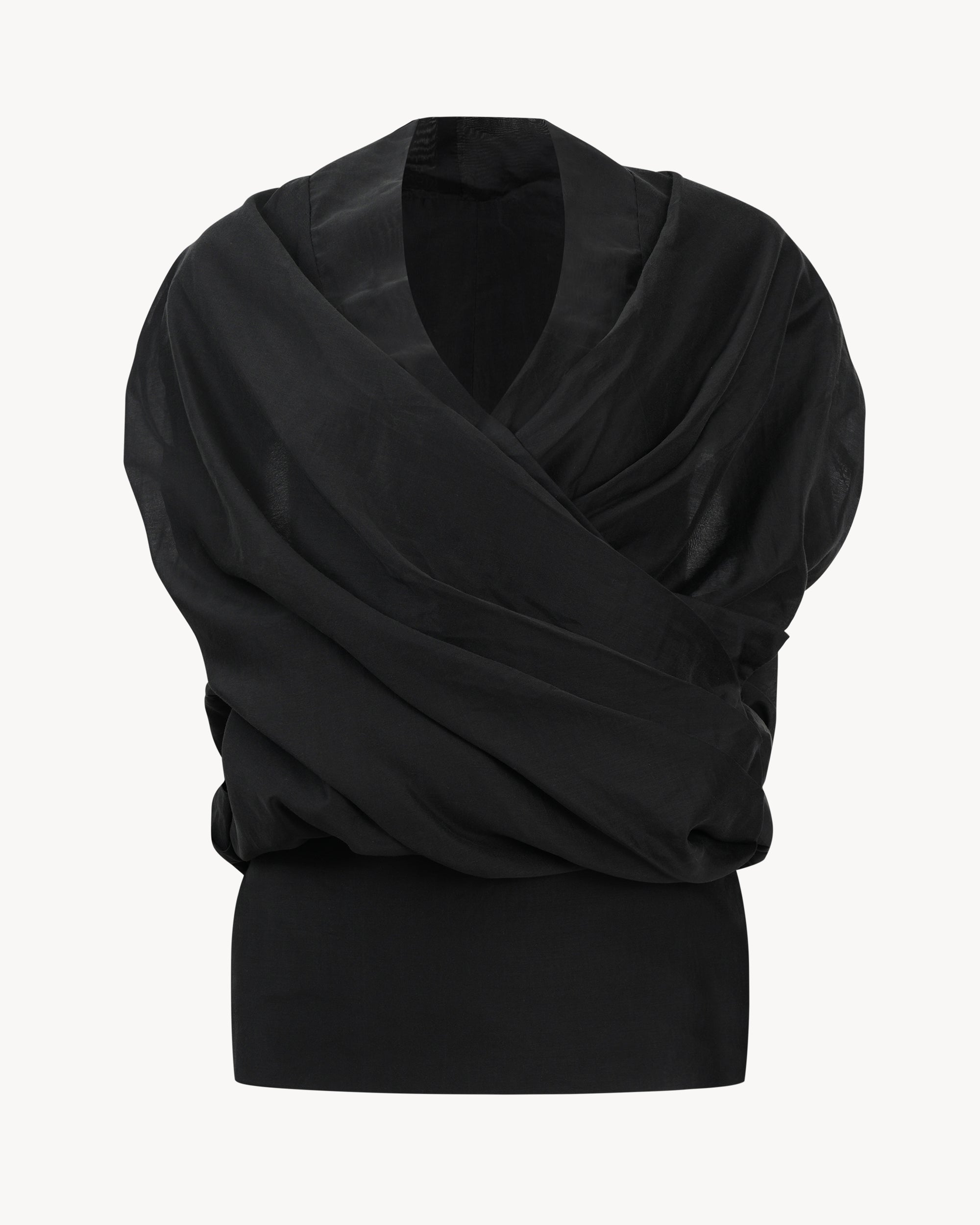 JANET V Cowl Neck Top